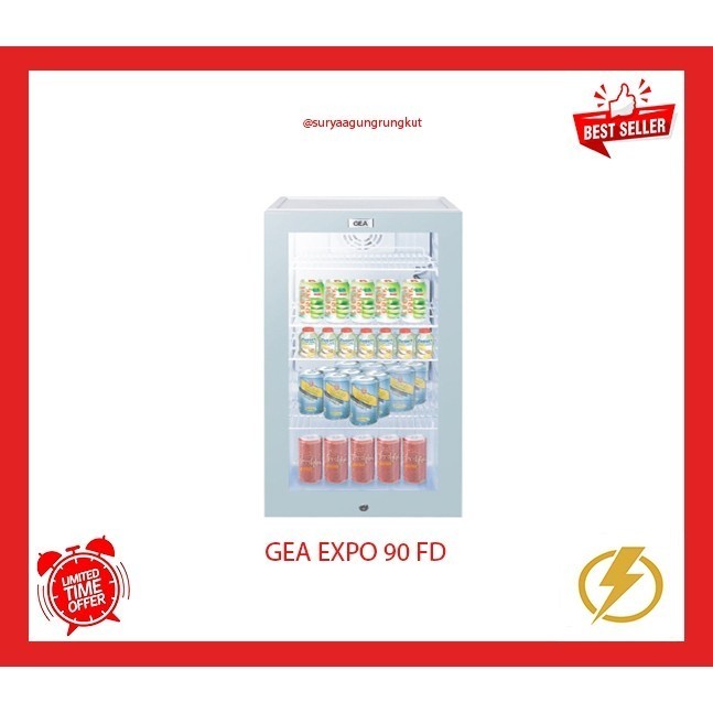 SHOWCASE MINI GEA 92 LITER 95 WATT - EXPO 90 FD