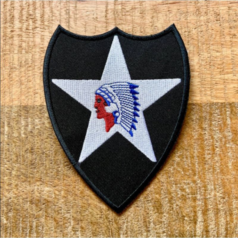 Set Patch Bordir Reinhardt John Lennon Infantri Us Army Good Quality