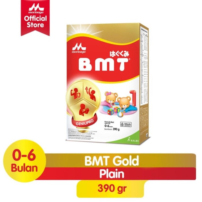 MORINAGA BMT GOLD 400GR / BMT REGULER SUSU FORMULA BAYI USIA 0-6 BULAN