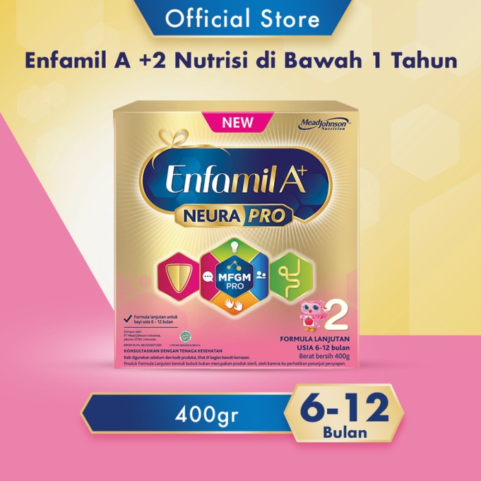 ENFAMIL A+ Tahap 2 400gr Box