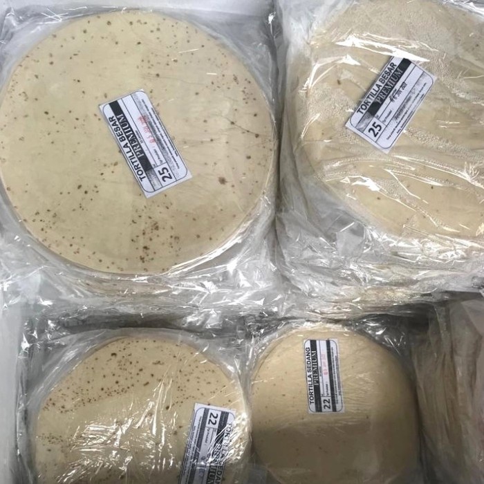 

HJK TORTILLA OKE BESAR 25 CM 20 LEMBAR