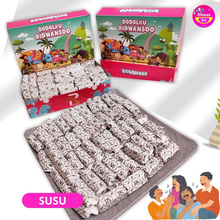 

HJK Dodol Garut Rasa Susu isi 70 size 1 kg Food Gula