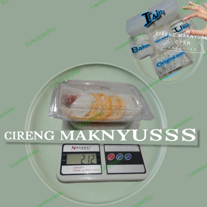 

HJK cireng isi mix (semua varian )