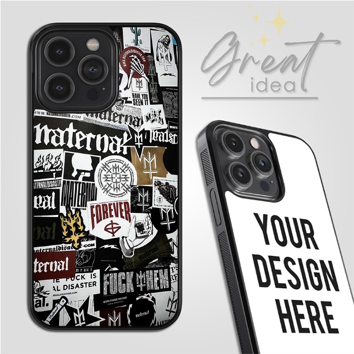 Casing Hardcase Softcase iPhone 16 15 14 13 12 11 Pro Max Plus Mini X Xs XR Maternal Disaster BJ48