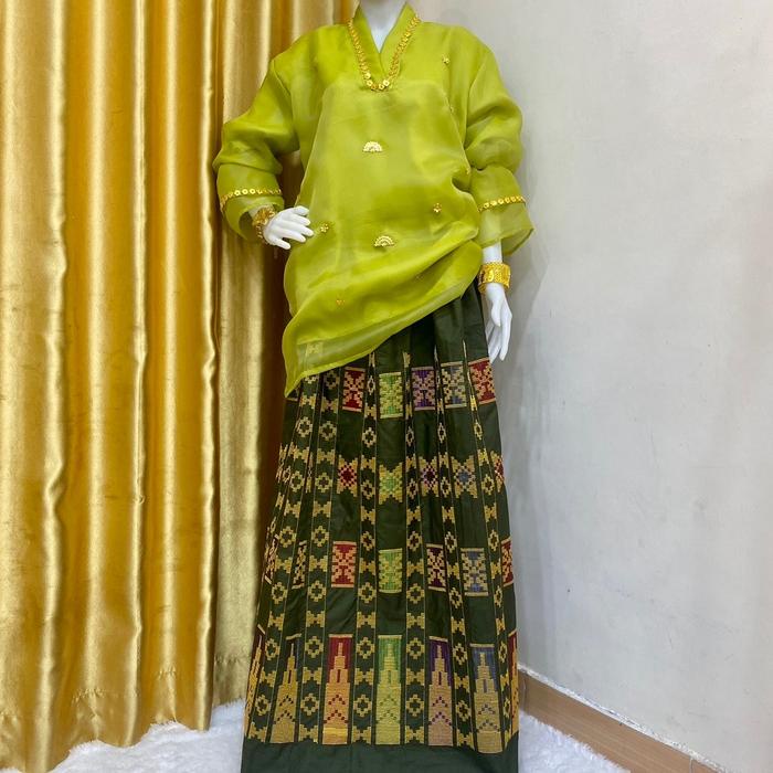 Best Seller Malebbi Baju Atasan/Baju Bodo Organza Modern