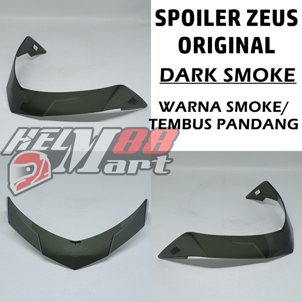 ready stok spoiler zeus 811 original spoiler helm full face zeus 811 original