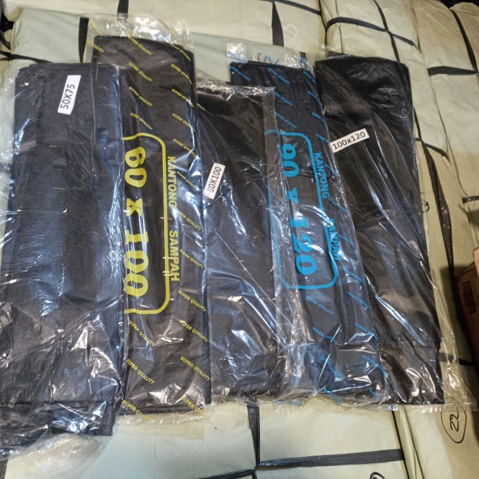 TOP KANTONG PLASTIK SAMPAH 90 X 120 100 PAK -
