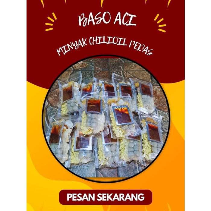 

12 BUNGKUS BASO ACI SUPER + MIE EXTRA MINYAK PEDAS CHILI OIL QUEEN SNACK Food Asin Instan