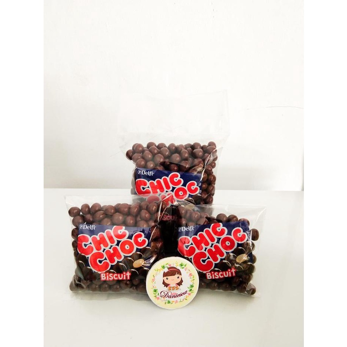 

Promo .500Gr Coklat Delfi Chic Choc Isi Biskuit Chocolate Cokelat Cemilan Ready