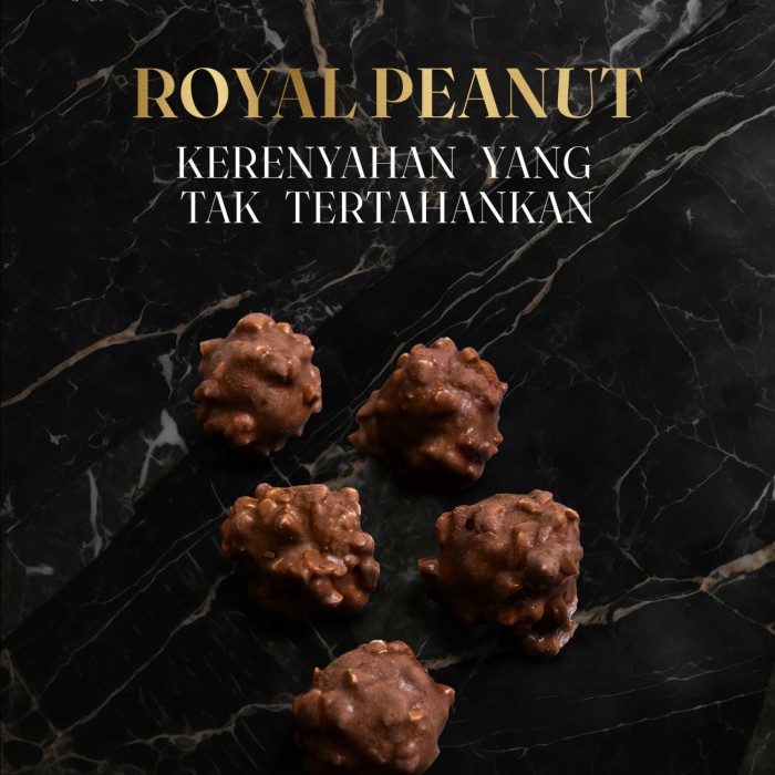 

Promo Choco Peanut Royal, Kacang Tanah, Coklat, Callebaut Ready