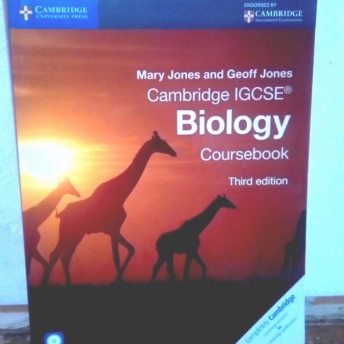 Cambridge Igcse Biology Coursebook Third Edition
