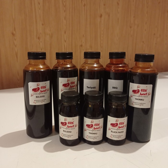 

HJK bulgogi , blackpepper , bbq , spicy sauce