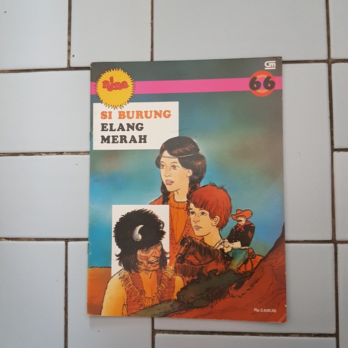 |MJL| Komik Nina No 66 Si Burung Elang Merah Penerbit Gramedia