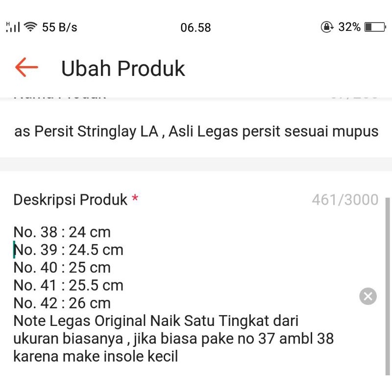 Legas Original Persit Stringlay LA Dan Legas ARK, Asli Legas persit sesuai mupus