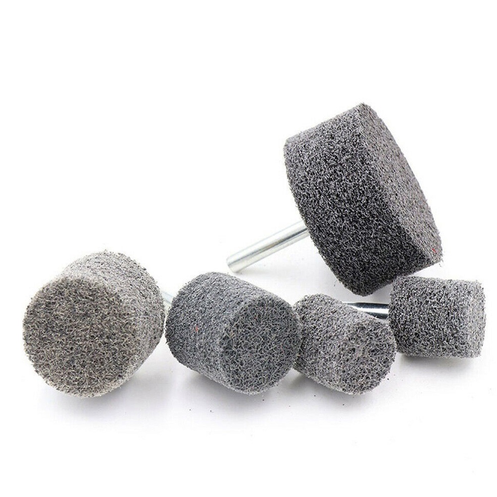 Abrasive Brush Nylon Fiber Buffing Polishing Wheel With Shank For Dremel Rotary Tool Accessories Set
