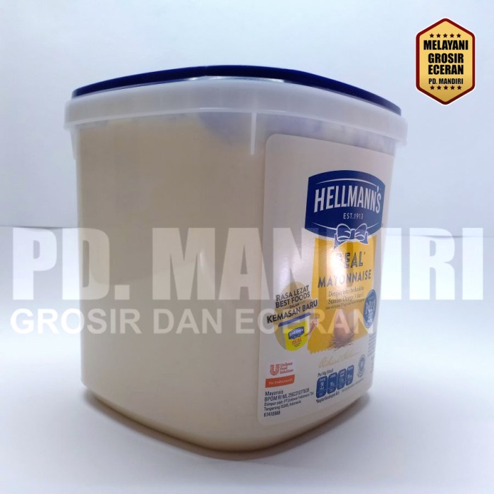 

HJK Hellmann's Mayonnaise 3Ltr / Hellmanns / Mayones / 3 Ltr / Hellmans