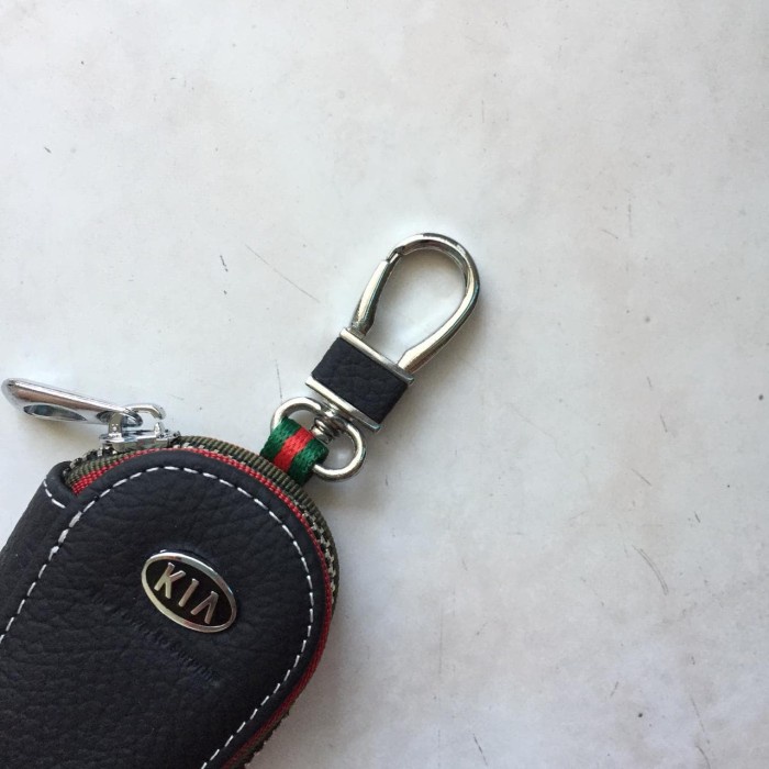 BEST SELLER DOMPET KUNCI MOBIL REMOTE GANTUNGAN MOTOR DOMPET STNK KULIT KIA