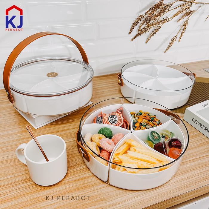 

KJ Perabot - KJP-I Plastic Snack Jar Sekat+Lid