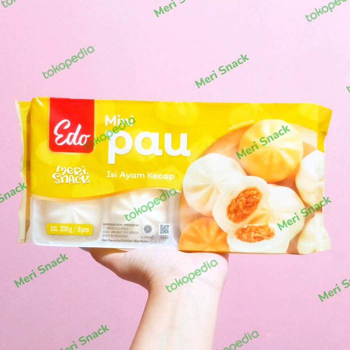 Edo Mini Pau Ayam Kecap 200gr / MiniPao