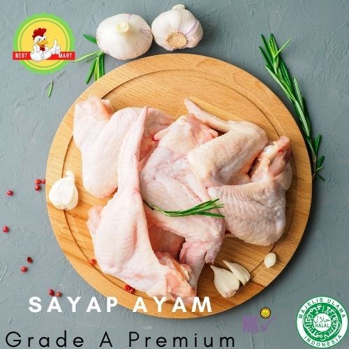 

HJK Sayap Ayam / Chicken Wings FRESH 1kg