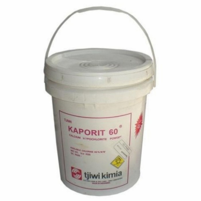 New Ember Kosong Bekas Kaporit Kapasitas 20 Liter Free Tutup Dan Tali Berkualitas