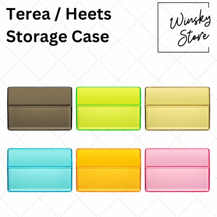 Terea Heets Storage Case Hard Case Pouch
