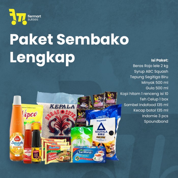 

HJK Paket Sembako Lengkap