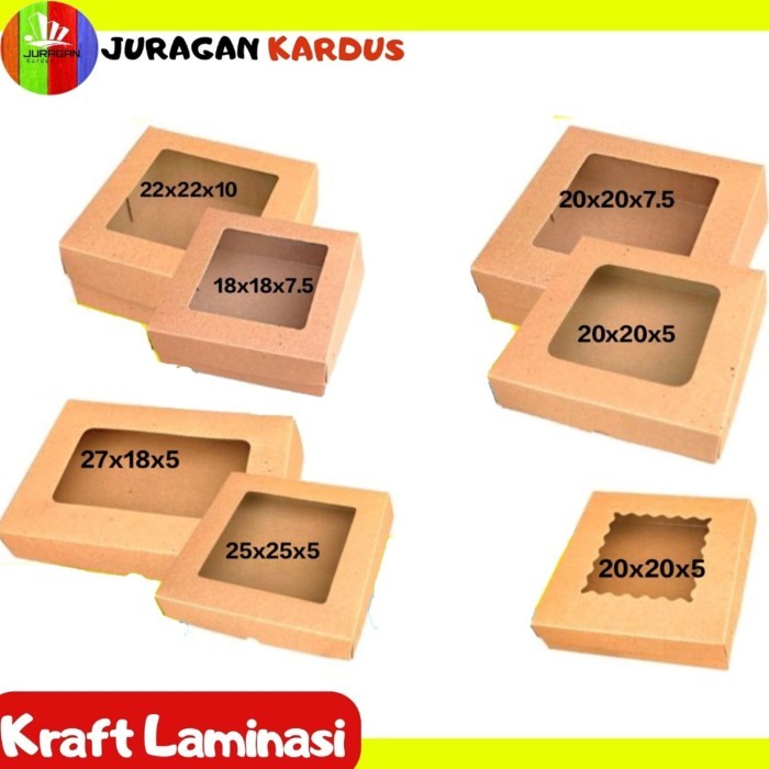 1pcs dus 22x22x5/dus pizza/dus kue/dus brownies