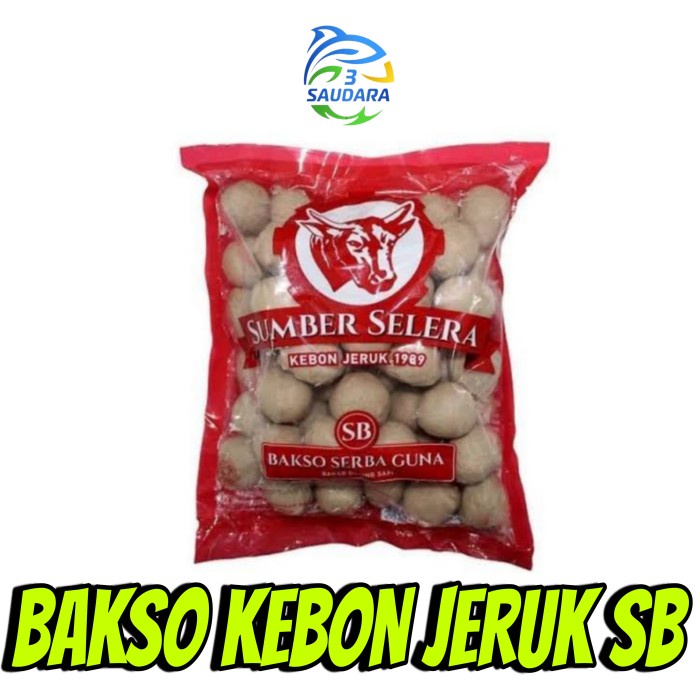 

Bakso Kebon Jeruk Sumber Selera isi 25 pcs