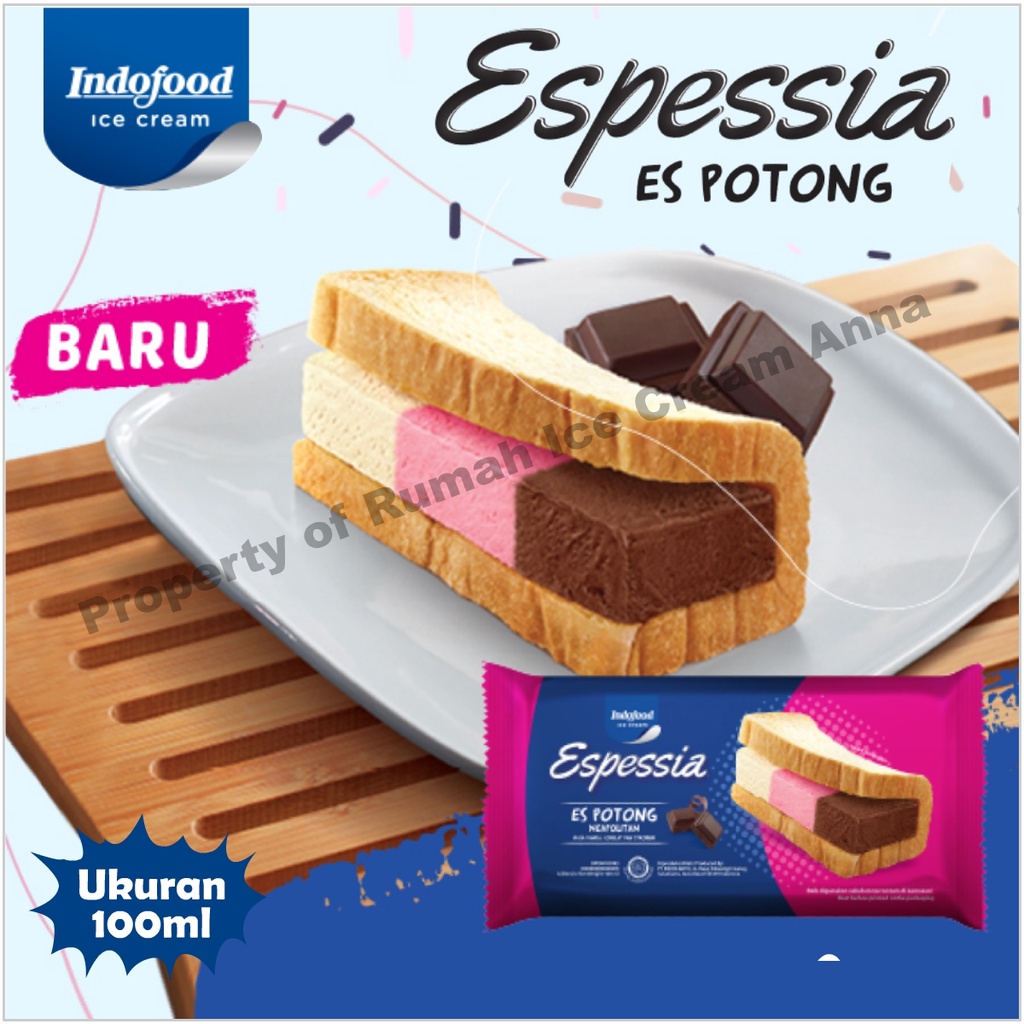

Paket Es Krim Potong Espessia 10 pcs + Roti Tawar