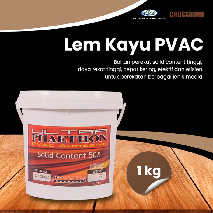 

SALE TERHOTT LEM PVAC PUTIH SERBAGUNA 1KG ULTRA PHAETON READYY