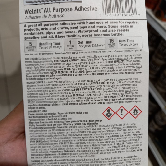 

SALE PROMO DEVCON WELDIT LEM ADHESIVE MULTIFUNGSI 29 ML READYY