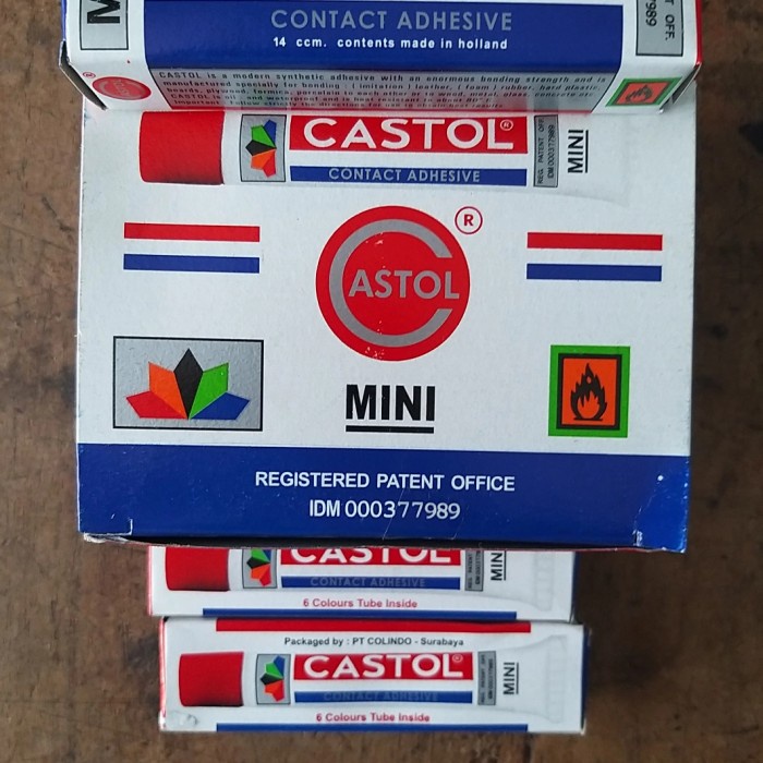 

DISKON [BOX ISI 12] LEM CASTOL MINI ORI BERKUALITAS READYY