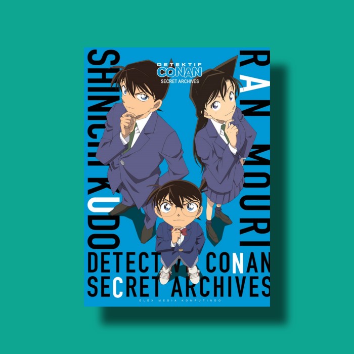 DISKON KOMIK MANGA DETEKTIF CONAN SECRET ARCHIVES 01 SHINICHI KUDO & RAN MOUR READYY