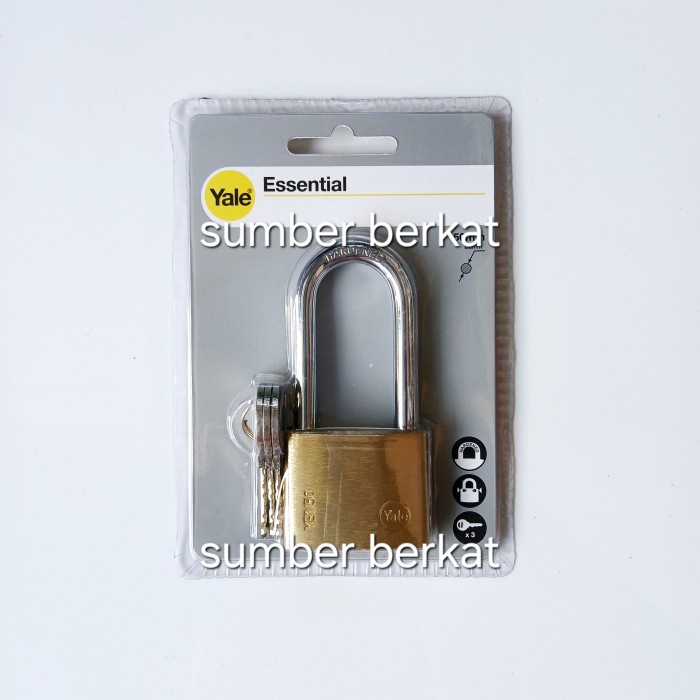 Gembok yale 50mm panjang / gembok yale essential 50mm panjang