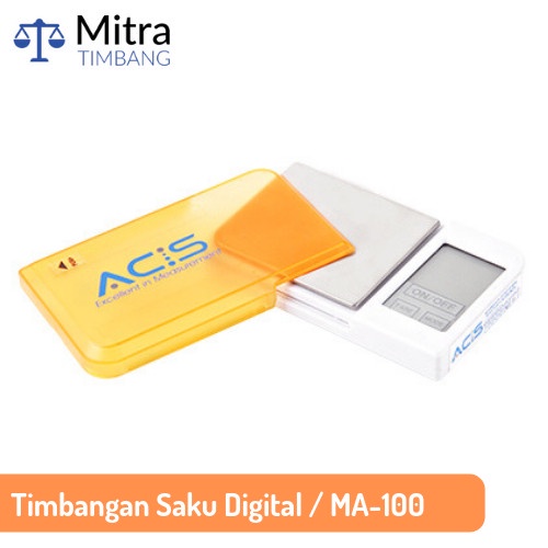 Timbangan Saku Emas Digital 100g ACIS / MA-100A POCKET SCALE
