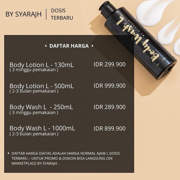 ( 1 LITER ) SABUN AJAIB L 1 LITER DOSIS BARU BY SYARAJH