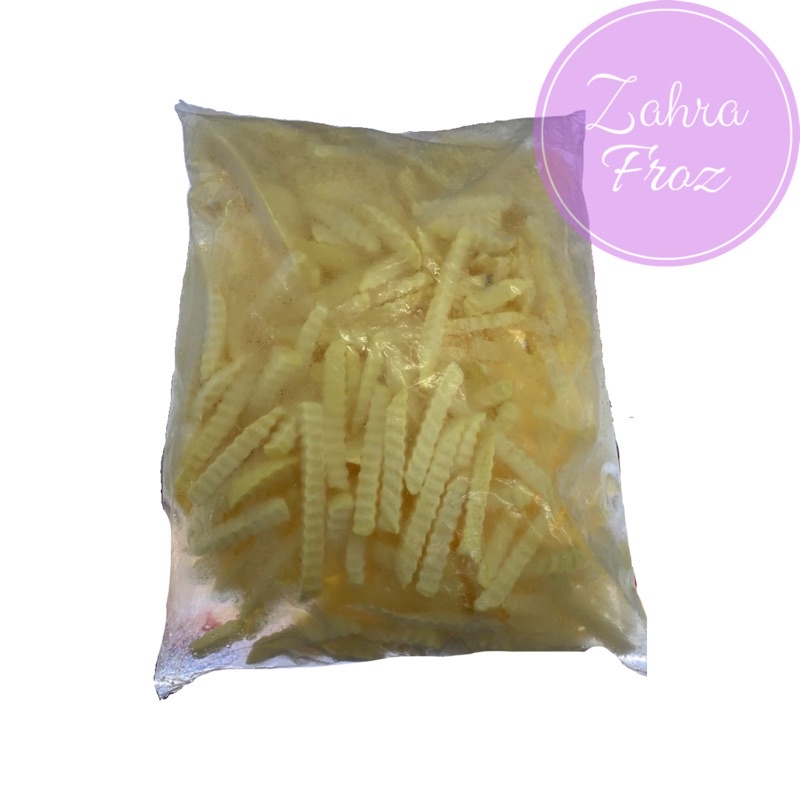 

KENTANG CRINKLE POLOS 2.5 KG