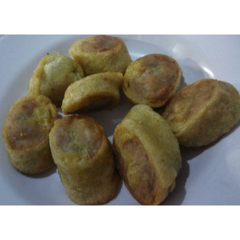 

egg roll potong isi 18 nugget ayam bento