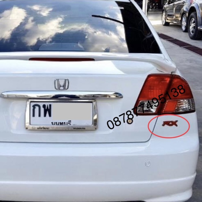 BISA GOSEND EMBLEM RX UNTUK HONDA CIVIC ES MODIF VERSI CIVIC RX