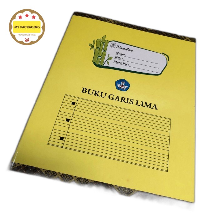 

ATKJaya- Buku tulis garis 3 & garis 5. 38 lembar harga per pack isi 10 buku