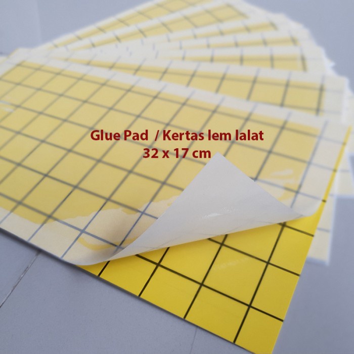 

ATKJaya- Glue pad Insect / Gluepad / Lem Lalat (32 x 17 cm)
