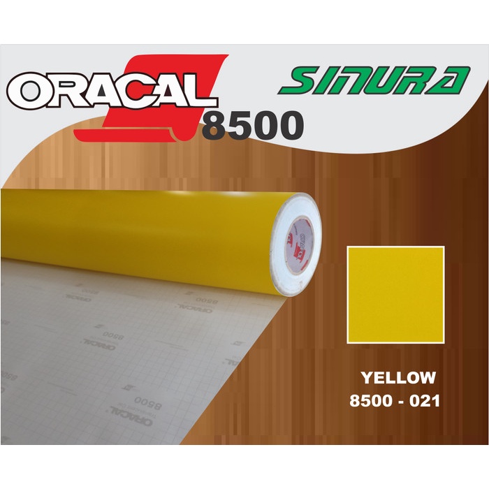 

ATKJaya- Sticker Oracal Seri 8500-021 YELLOW // STICKER UNTUK NEONBOX
