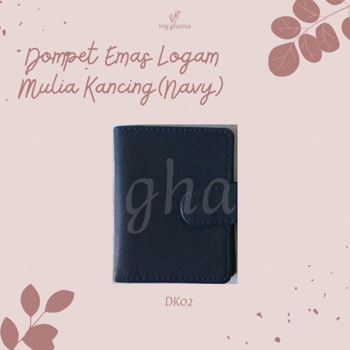 

ATKJaya- Card holder / Dompet Kartu Emas Logam Mulia Antam UBS Minigold-Kancing