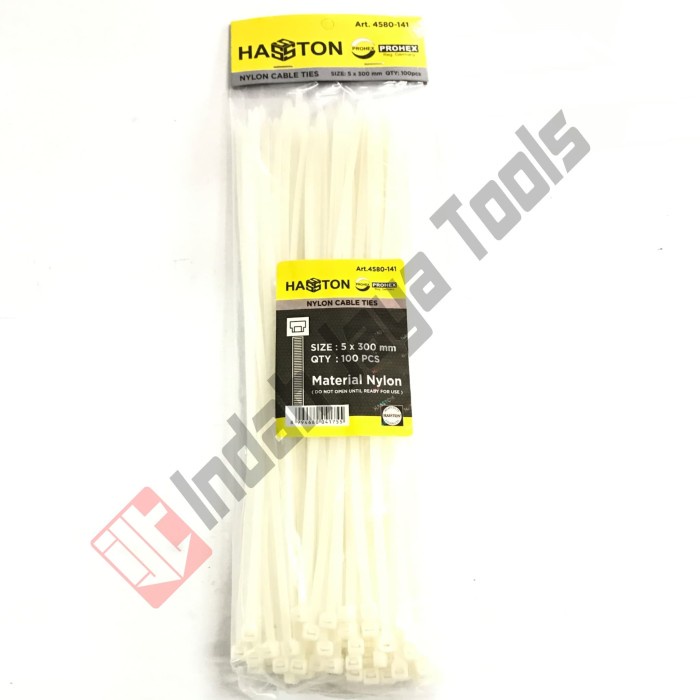 

ATKJaya- PROHEX Cable Ties 30 cm PUTIH Hasston Kabel Tie Pengikat Strap 300 mm