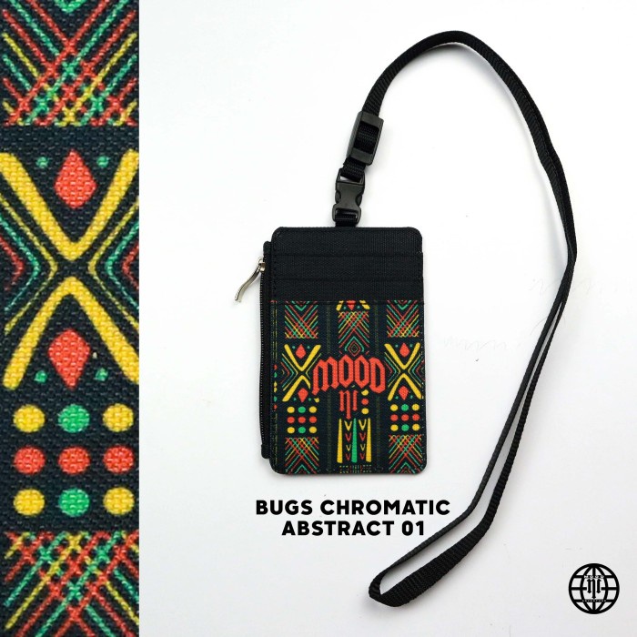 

ATKJaya- ID CARD HOLDER NAME TAG - BUGS CHROMATIC by Mood Adventure