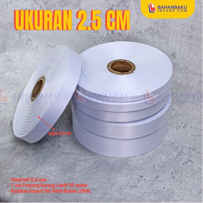 

ATKJaya- tali pita lanyard tisu tissue printing sublime ukuran 2.5 cm