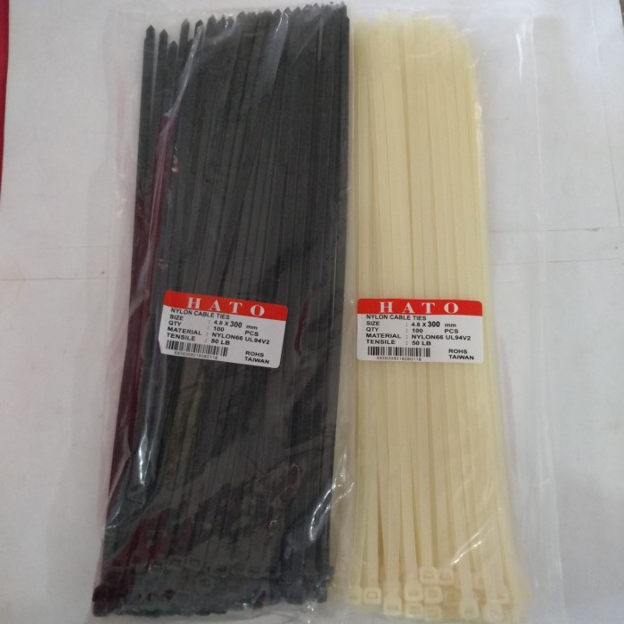 

ATKJaya- Cable Ties Nylon 30cm / Kabel tis 30cm