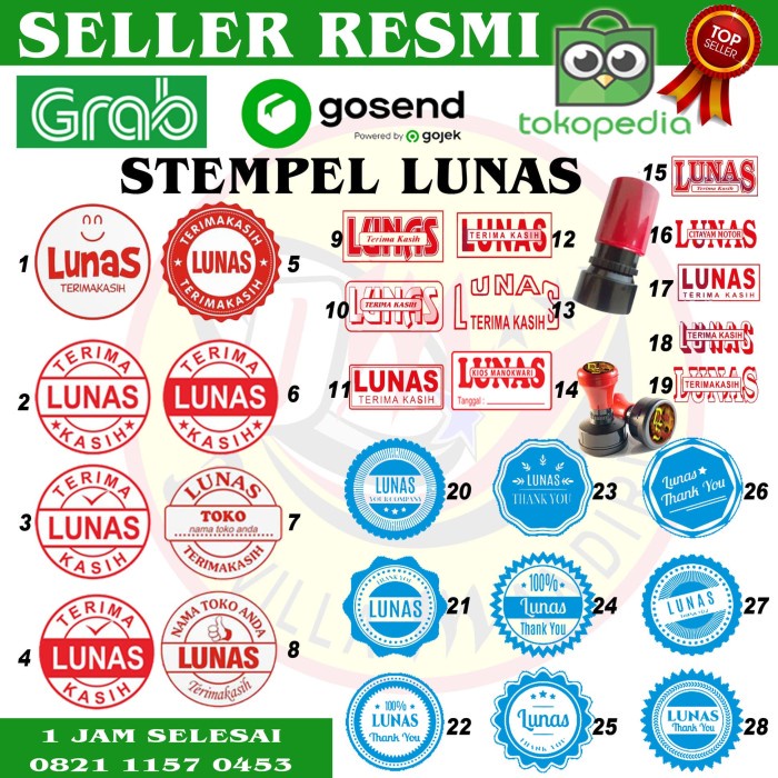 

ATKJaya- STEMPEL LUNAS OTOMATIS