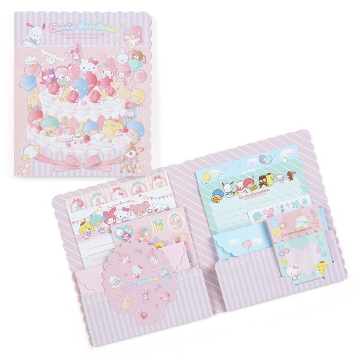 

ATKJaya- Surat Menyurat Kertas Set Letter Greeting Amplop Sanrio Hello Kitty